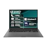 LG gram 17 Zoll Laptop Leichter Intel Lunar Lake-Laptop Windows 11 Home, gram AI, Copilot + PC, gram Link, blendfreies WQXGA 16:10 IPS-Display, 17Z90TL-G.AU8BG - Schwarz