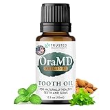 OraMD 4-in-1 Original Strength Tooth Oil- Clinically Tested Gum Disease Treatment, Gingivitis Treatment, Periodontal Disease Treatment, Sensitive Teeth and Gums - All-Natural Solution (1-Pack)