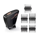 BaByliss Crewcut Hair Clipper - Self-Clipping Cordless Haircutting Tool with Twin Blade System, Lithium-Ion Power, 75-Minute Runtime, 4 Comb Guides (Grades 1–4), Washable Blades, 7758U