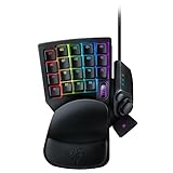 Razer Tartarus V2 - Pavé Numérique Gamer (32 Touches Entièrement Programmables, Forme Ergonomique avec Paume Détachable, Fonctionnalité Hypershift, Eclairage RGB Chroma) Noir