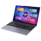 OTVOC 15.6 inch Laptop, Core 8100Y, 4GB So-Dimm RAM, 128GB SSD, Windows 11 | Upgradeable RAM+SSD, 15.6" FHD IPS Display, 2MP Webcam, Cooling Fan, Type-C&HDMI, For Study, Daily Office Work