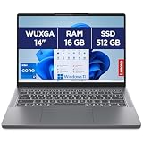 Lenovo IdeaPad Slim 3 14IRH10 - Ordinateur Portable 14'' WUXGA (Intel Core i7-13620H, RAM 16Go, SSD 512Go, Intel UHD Graphics, Windows 11 Home) Clavier AZERTY Français Non rétroéclairé - Gris