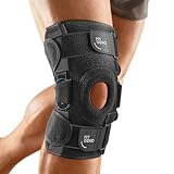 Fit Geno Hinged Knee Brace for Meniscus Tear: Adjustable Knee Support for Knee Pain w/Side Stabilizers & Hinges for Injury or Surgery Recovery - Men and Women