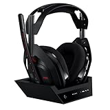 Logitech G Astro A50 LIGHTSPEED, Kabelloses Gaming-Headset + Basisstation (5. Generation), PRO-G GRAPHENE, 3-System-Umschaltung, USB-C, Xbox, PS5, PC/Mac, Nintendo Switch/Switch 2, Bluetooth - Schwarz