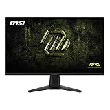 msi MAG 275QF E20 27-inch 2560 x 1440 (WQHD) Gaming Monitor, 200Hz, AMD Adaptive Sync, HDR Ready, HDMI, VGA Port, VESA Mountable, Tilt, 4-Side Slim Bezel, 0.5ms, Black