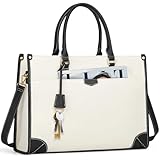 Bolso de mano para ordenador portátil de 15,6 pulgadas, bolsa de curso Tolie, gran bolso para compras de trabajo diario de viaje