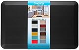 ComfiLife Anti Fatigue Floor Mat – 3/4 Inch Thick Kitchen Mats for Floor, Standing Desk Mat, Kitchen Rug – Comfort at Home, Office – Durable – Stain Resistant – Non-Slip Bottom (20" x 32", Black)