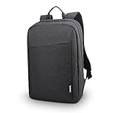 Lenovo Laptop Backpack B210, 15.6-Inch Laptop/Tablet, Durable, Water-Repellent, Lightweight, Clean Design, Sleek for Travel, Business Casual or College, GX40Q17225, Black