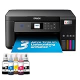 Epson EcoTank ET-2850 A4-Multifunktions-Wi-Fi-Tintentankdrucker, mit einem im Lieferumfang enthaltenen Vorrat an Tinten bis zu 3 Jahren
