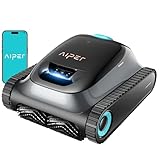 Aiper Scuba S1(Version APP) Robot Piscine Nettoyage des Parois et de la Ligne d'eau, Aspirateur Piscine avec Autonomie de 180 Min, Filtration Ultra-Fine,Navigation Intelligente et Contrôle par App