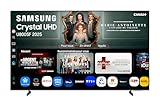 Samsung TV 55 Pouces Crystal UHD 55U8075F 4K Smart TV, Bluetooth, WiFi, Airplay, Crystal Processor 4K, HDR, Q-Symphony, Knox Security, Gaming Hub, Bixby, Applications opérateurs intégrées