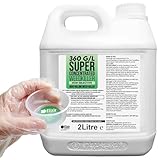 Elixir Gardens 360 g/l Glyphosate Commercial Industrial Strength Weed Killer | Treats up to 3332 sq.m | Concentrated Herbicide/Weedkiller | 2 x 1 Litre Bottle + Measuring Cup & Gloves
