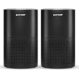 PuroAir 240 HEPA Air Purifiers for Home Large Rooms - Covers Up To 1,000 Sq Ft - Filters Up To 99.9% of Pollutants, Smoke, Pollen, Dust - Quiet HEPA Air Filter - Air Purifiers for Bedroom (2 Pack)