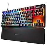 SteelSeries Apex Pro TKL Gen 3 Tastiera Meccanica Gaming - HyperMagnetic OmniPoint 3.0 switch - Attuazione regolabile - Innesco rapido - Tocco rapido/SOCD - OLED - RGB - USB-C - US QWERTY