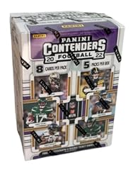 2022 Contenders NFL Football Blaster Value Box 8 Cards Per Pack 5 Packs Per Box 1 Autograph or Rookie Ticket Swatch Per Box on Average