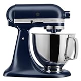 Kitchenaid Planetaria - Artisan - Robot da Cucina con testa inclinabile e 3 accessori - 4.8 L - Impastatrice - Inchiostro blu