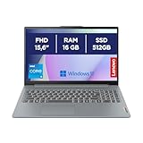 Lenovo IdeaPad Slim 3 Notebook, 15,6” FHD (1920x1080), Intel Core i5-13420H, RAM 16GB, 512GB SSD, Grafica Intel Integrata, WiFi 6, Bluetooth 5.2, Windows 11 Home - Arctic Grey