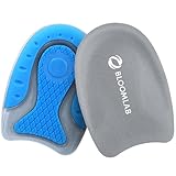 Premium Heel Pain Relief Gel Inserts – 2 Pack Shock-Absorbing Heel Cups for Plantar Fasciitis – Non-Slip Silicone Cushions for All Shoes & All-Day Comfort
