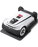 ECOVACS Goat A3000 LiDAR Robot Tondeuse sans Fil périphérique 3000m², Navigation Dual-LiDAR, Charge Rapide 45 Min, Cartographie Auto., Puissance de Coupe 100W, Tonte précise des Bordures, Pente 50%