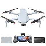 Potensic ATOM 2 Drone con Telecamera, Foto 8K, Video 4K HDR con Gimbal a 3 Assi, ＜249 g, 10KM Trasmissione, AI Segui/AI Scatto Notturno/Riprese Verticali/QuickShots, Fly More Combo (96 Minuti di Volo)