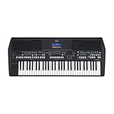 Yamaha Digital Keyboard PSR-SX600 - Tastiera Digitale di Alta Qualità, con 61 Tasti Sensibili al Tocco, 850 Suoni Strumentali Realistici e Stili DJ, Nero
