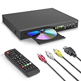 Lettore Blu Ray per TV, JOVELL Lettore DVD Blu Ray Full HD, Riproduce DVD Multi-Regione e BluRay Regione B/2, Supporta Unità Flash USB, Lettore CD DVDs Blu-ray con Uscita Coassiale HDMI AV