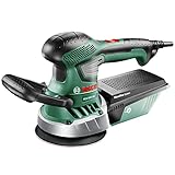 Bosch Ponceuse excentrique filaire PEX 400 AE (370W, livrée avec coffret de rangement, 1 paper assistant, 1 papier abrasif G 80)