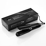 ghd - Lisseur cheveux ghd Chronos Max - Fer à lisser professionnel (Noir) - Plaques larges - Coiffage 3x plus rapide, cheveux plus brillants, ans chaleur extrême - Idéal cheveux longs, épais, bouclés