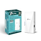 TP-Link RE700X Ripetitore WiFi 6 Dual-Band AX3000Mbps, WiFi Extender e Access Point, 1 Porta Gigabit, MU-MIMO, Beamforming, Amplificatore Segnale Wi-Fi, TP-Link Onemesh