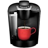 Keurig K-Classic Single Serve K-Cup Pod Coffee Maker, Black | 3 Brew Sizes, 48oz Removable Reservoir, Auto-Off Feature, Simple Button Controls, Works with K-Cup Pods