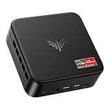 NiPoGi E3B Mini PC AMD Ryzen 5 7430U 16 Go DDR4 / 512 Go SSD Micro Ordinateur Bureau, Graphique Radeon RX Vega 7, DP+HDMI+Type-C, WiFi 6 BT5.2 Light Gamer PC