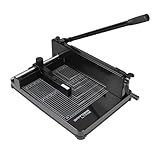 Snyderline® PROFI Stapelschneider A4 bis 400 Blatt, CE, Papier Schneidemaschine + Hebelschneider