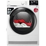 AEG 7000 Series Heat Pump Tumble Dryer 8kg TR718L4B, SensiDry Technology, 8Kg load, ProSense+, MixDry, EasyClean filter, Anticrease, 850x596x663MM, Reversible Door, A++ Energy Class, White