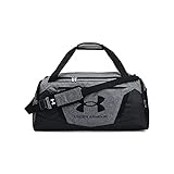 Under Armour Unisex-Adult Undeniable 5.0 Duffle, Pitch Gray Medium Heather (012)/Black, Medium