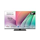 Panasonic TV-55W80AEY W80 Series 55 inch 4K Ultra HD LED Smart TV, 2024, Fire TV, Freely, Dolby Vision & Atmos, Alexa Voice Control, Airplay, Black