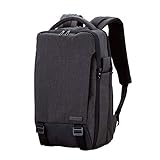 エレコム リュック ビジネスバッグ off toco(オフトコ) 15.6インチPC収納 A4対応 3WAY ハイグレード バックパック ブラック BM-OF02BK