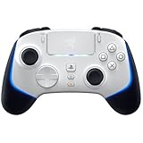 【PlayStation公式ライセンス商品】 Razer レイザー Wolverine V2 Pro White Edition ワイヤレス コントローラー プレイステーション PS5&PC対応 HyperSpeed Wireless 8方向 マイクロスイッチ 方向キー 6つのマルチファンクションボタン Chroma RGB ウルヴァリン ブイツー プロ ホワイト 【日本正規代理店保証品】