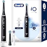 ブラウン 電動歯ブラシ オーラルB iO6S (トラベルケースセット) 替えブラシ3本 iOM6.3V6.2K BK ブラックラバ 【Amazon.co.jp 限定】