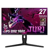 REGZA ゲーミングモニター 27インチ 4K 160Hz/FHD 320Hz デュアルモード 1ms(GTG) HDR400 Fast IPS USB Type-C対応 Adaptive Sync HDMI対応 RM-G277R