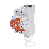 GEWISS - GWD4817P GWD4817P Restart Rd Pro, 2 Poli, Accoppiato con Differenziale Puro Idp, 25 a Tipo a Idn=0,03 a 230 V, 3 Moduli En 50022