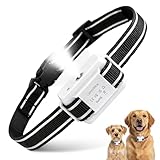 Citronella Dog Bark Collar, Dog Bark Collar for Large Medium Small Dogs, Bark Collar with Adjustable Spray & Sensitivity, Rechargeable Anti-Bark Collar for Dogs with Safe, 2 Collar Straps(White)
