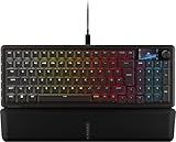 Corsair VANGUARD 96 Wired Mechanical Gaming Keyboard – 96% Layout, MLX Plasma Linear Switches, 8000Hz Polling, LCD Display, Virtual Stream Deck, G-Keys, SOCD Flashtap, QWERTY UK – Black