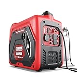 ERAYAK 4500W Dual-Fuel Portable Inverter Generator for Home Use, Camping Outdoor, 30A RV Ready, Auto Switch, Gas and Propane Powered, EPA, CO Sensor, Parallel Ready, Campact Design