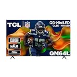 TCL 65-Inch QM64L Series QLED 4K Smart QD-Mini LED TV with Fire TV (2026 Model) New Halo Control System, LD500 Precise Dimming Series, High Contrast HVA Panel, 144Hz Native Panel Refresh Rate