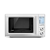 Breville BMO850BSS Smooth Wave Countertop Microwave Oven, Brushed Stainless Steel