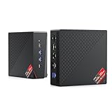 ACEMAGICIAN AM06Pro Mini PC, AMD Ryzen 5 7430U (6C/12T, Bis zu 4.3Ghz),16GB DDR4 512GB M.2 SSD Micro PC mit Windows 11 Pro | 4K Triple Display | Type-C | Dual Ethernet | WiFi 6 | BT 5.2