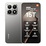 XIAOMI 15T, Smartphone 12+256GB, 6,83" 120Hz augenschonendes Display, MediaTek Dimensity 8400-Ultra, 50MP Leica Summilux Objektiv, 5500mAh, Titan, 2 Jahre Garantie