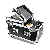 Bonvenon Low Lying Water Fog Machine Stage Effect Smoke Hazer Machine with DMX512 Remote Panel Control for Stage Wedding Party Club