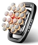 MNAFKT 20 Head Massage Gun Deep Tissue Percussion Massager with 3 Modes&30 Intensities-Muscle Massage Gun for Back/Shoulder/Foot/Body/Hand Muscle Pain Relief,Birthday Gifts for Men Dad Husband