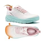 Women's Orthopedic Diabetic Extra Wide Toe Box Sneakers: Ankle Support Bunions Sports Sneakers, Breathable Comfort Plantar Fasciitis Therapeutic Pain Relief High Arch Shoes Pink White Size 7.5